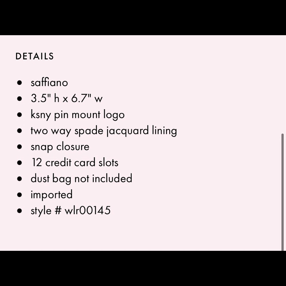 Kate Spade camera bag w/wallet - Picture 7 of 14